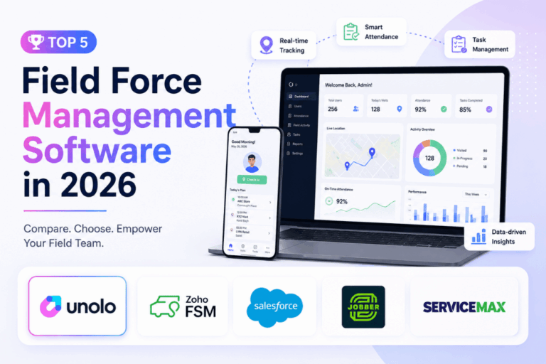 Top 5 Field Force Management Software in 2026