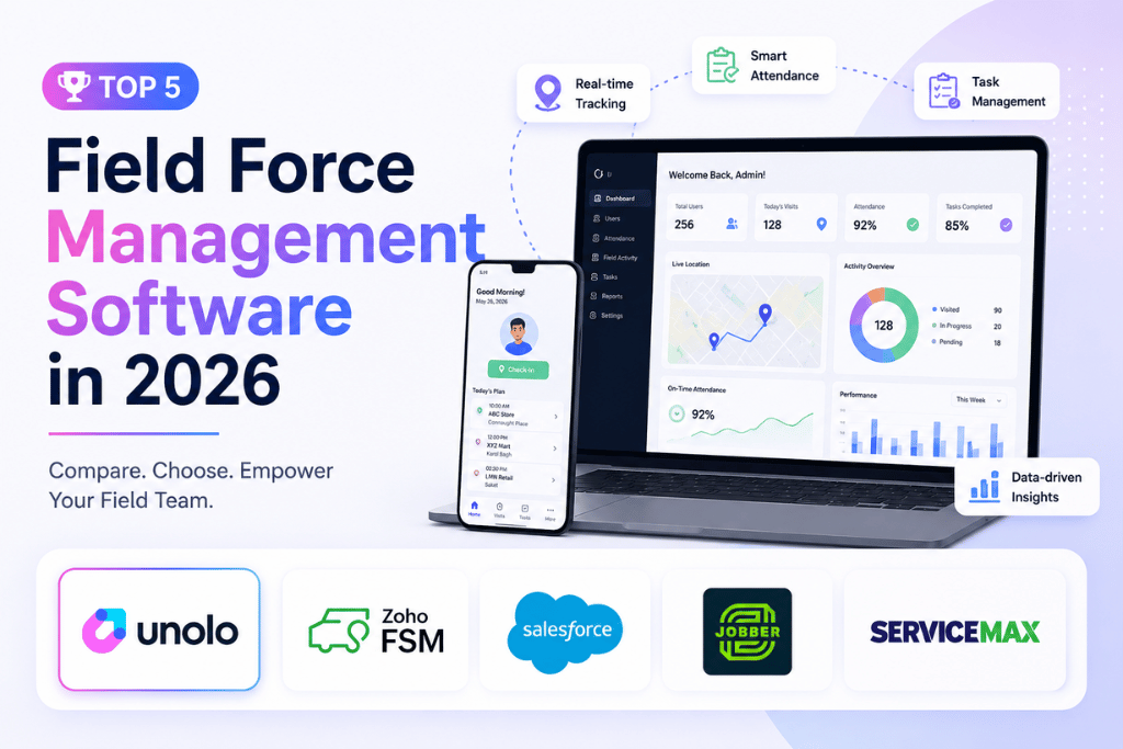 Top 5 Field Force Management Software in 2026